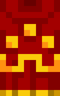 Official red and gold Hero cape